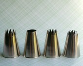 Pastry Tip Set - Frosting Tip Set - Extra Large Pastry Tips plus Pastry Bags (4 tips) Il_170x135