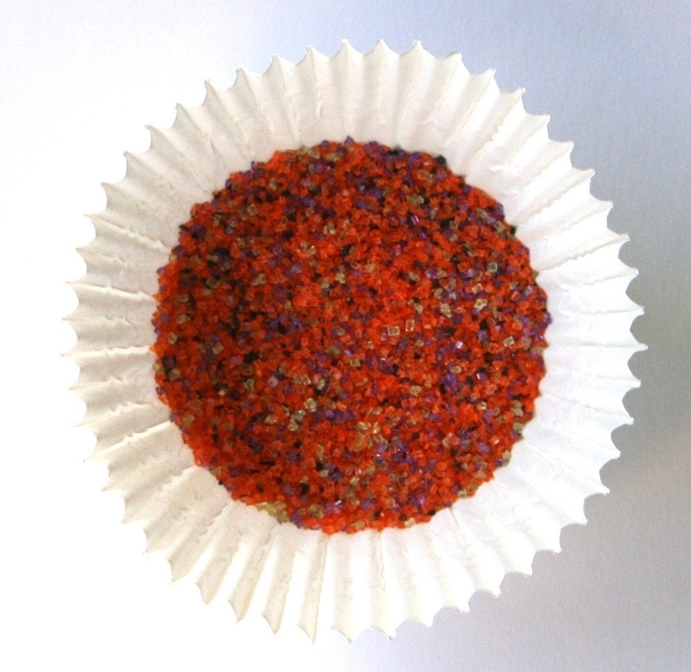 Halloween Sanding Sugar Mix for Decorating Cupcakes and Cookies (4 ounces) Il_570xn