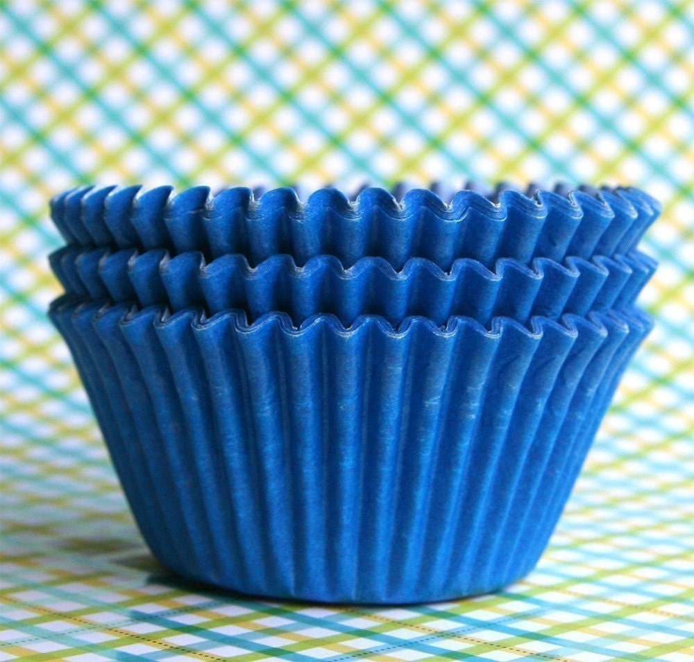 Blue Cupcake Liners (45) Il_570xn