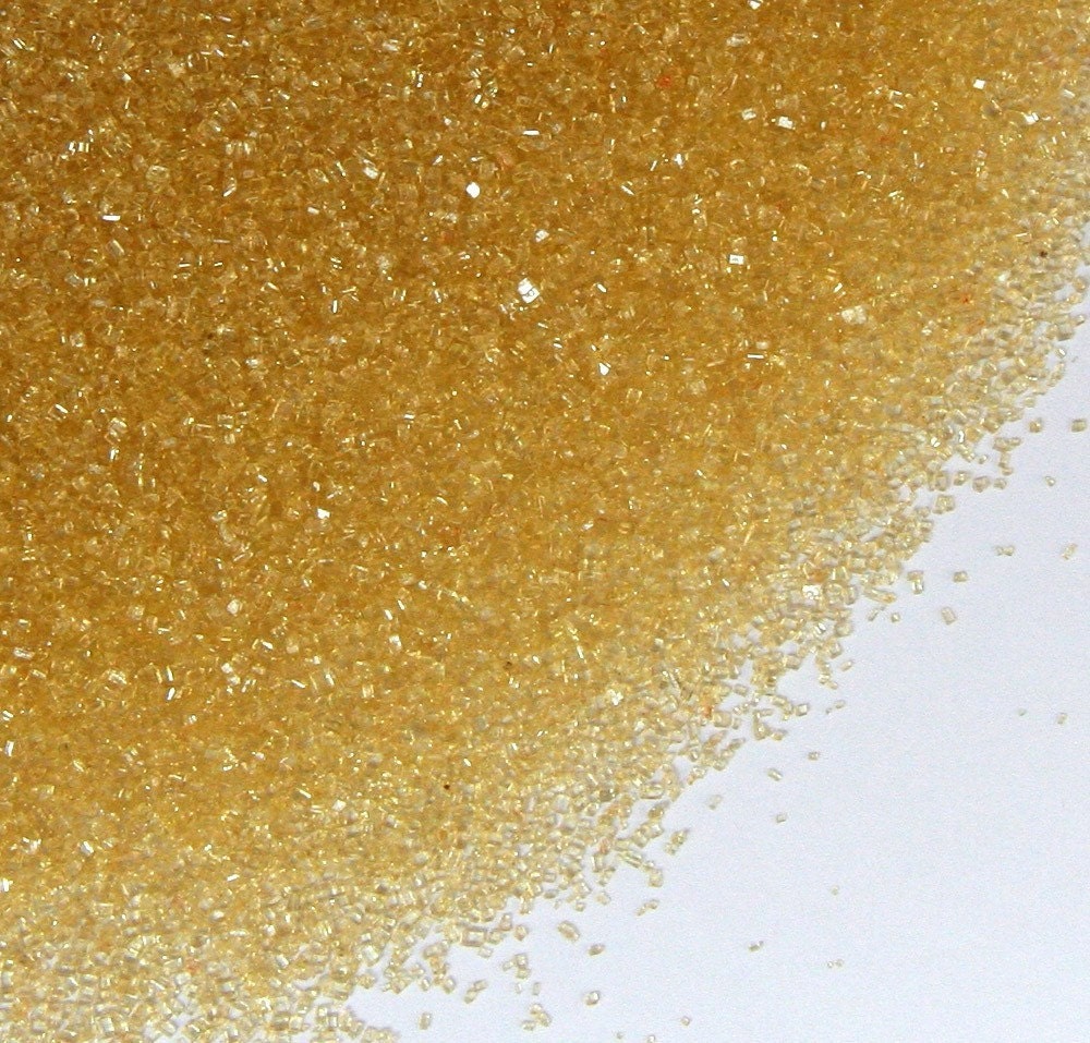 Gold Sanding Sugar for Decorating Cupcakes, Cookies and Cakes (4 ounces) Il_570xn
