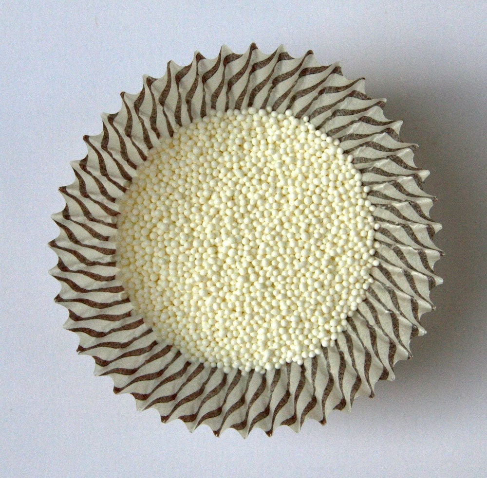 White NonPareils for Decorating Cupcakes, Cookies and Cakes (2 ounces) Il_570xn
