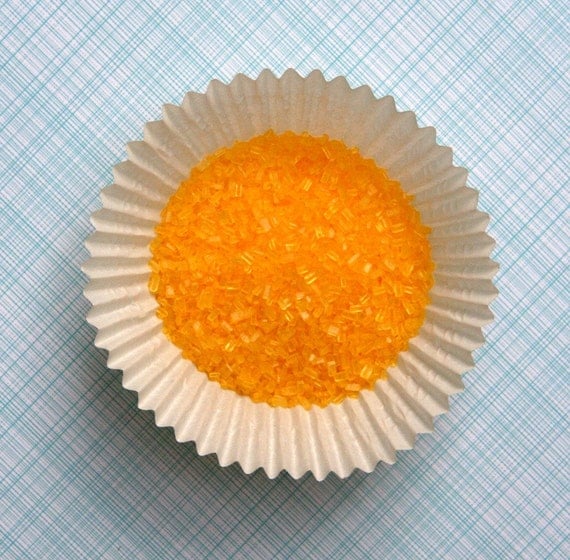 Yellow Sparkling Sugar Crystal Sanding Sugar (4 ounces) Il_570xn