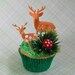Large Deer Cupcake Picks (12)