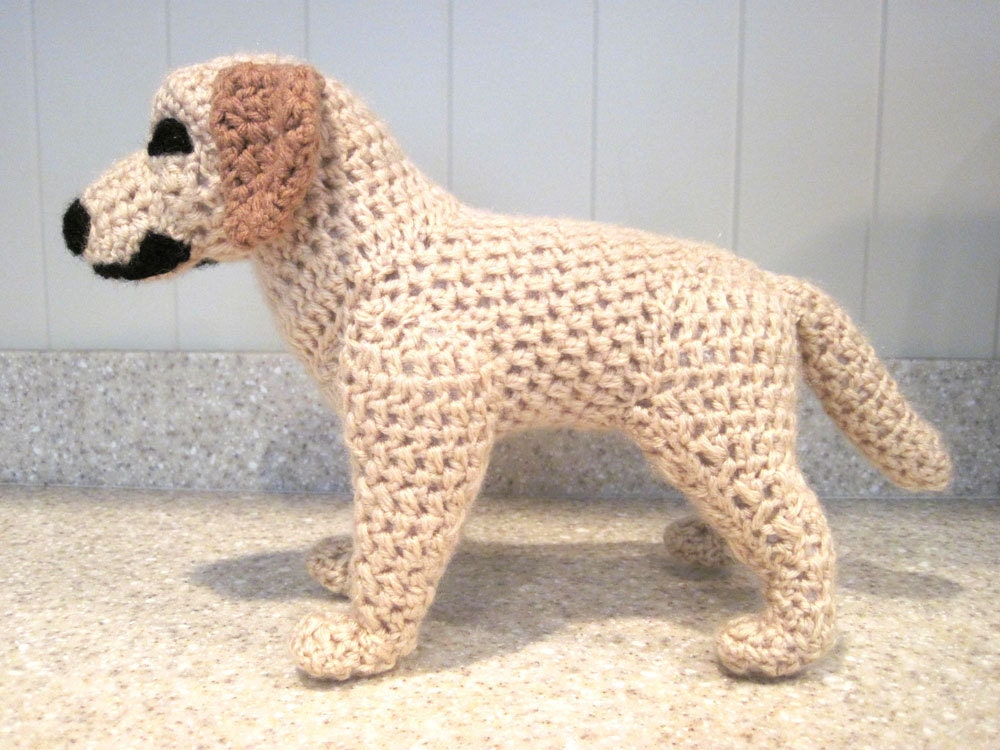 Crocheted Labrador Retriever PDF Pattern - Digital Download