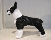 Boston Terrier Crochet Pattern - Digital Download