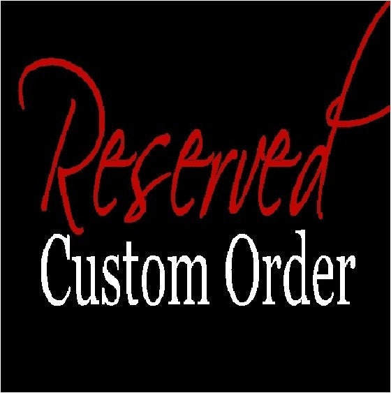 Reserved for fashiongirl