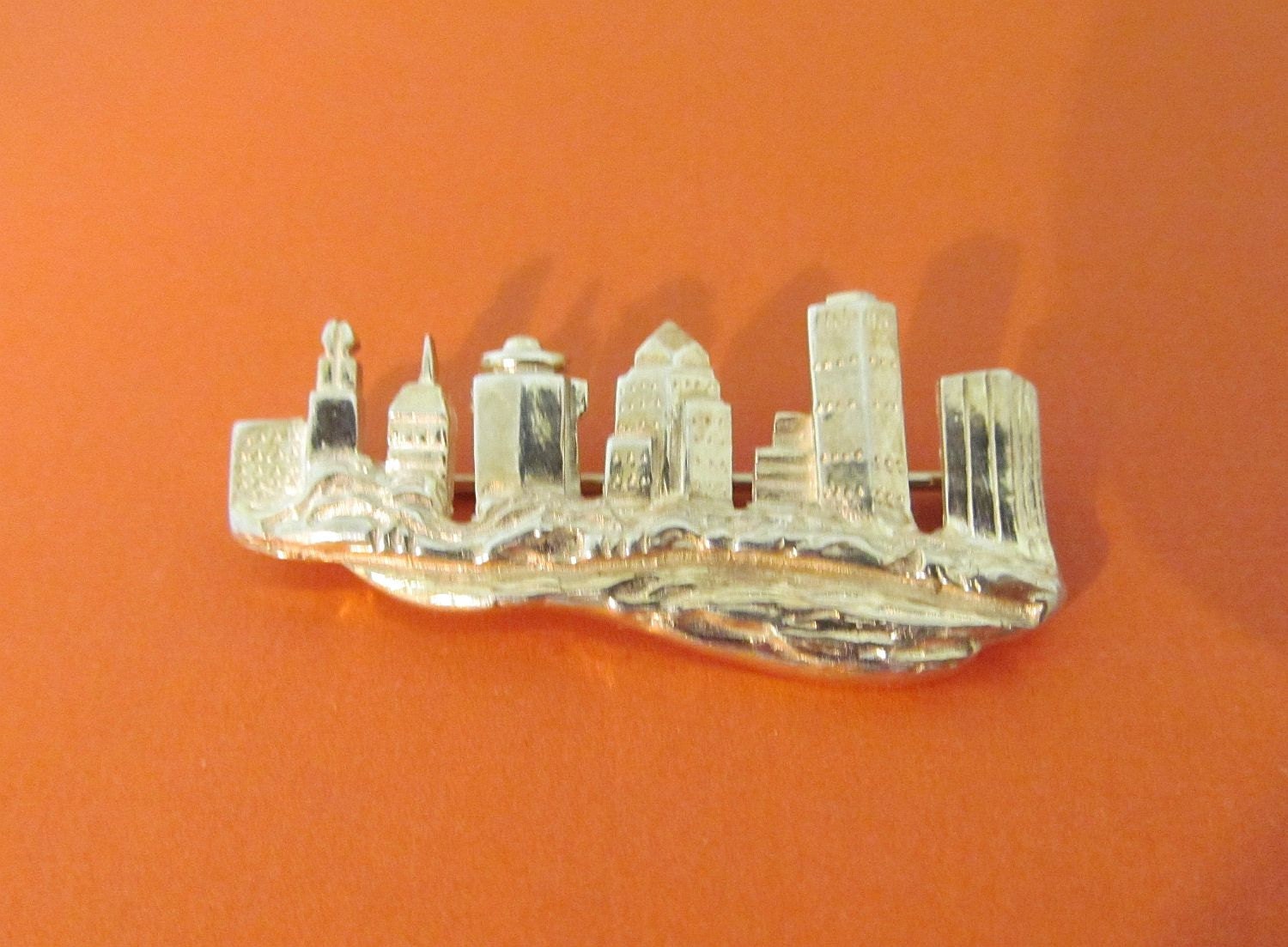 Sterling City Skyline Pin