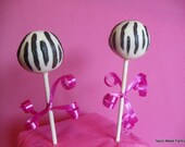 Zebra Cake Pops