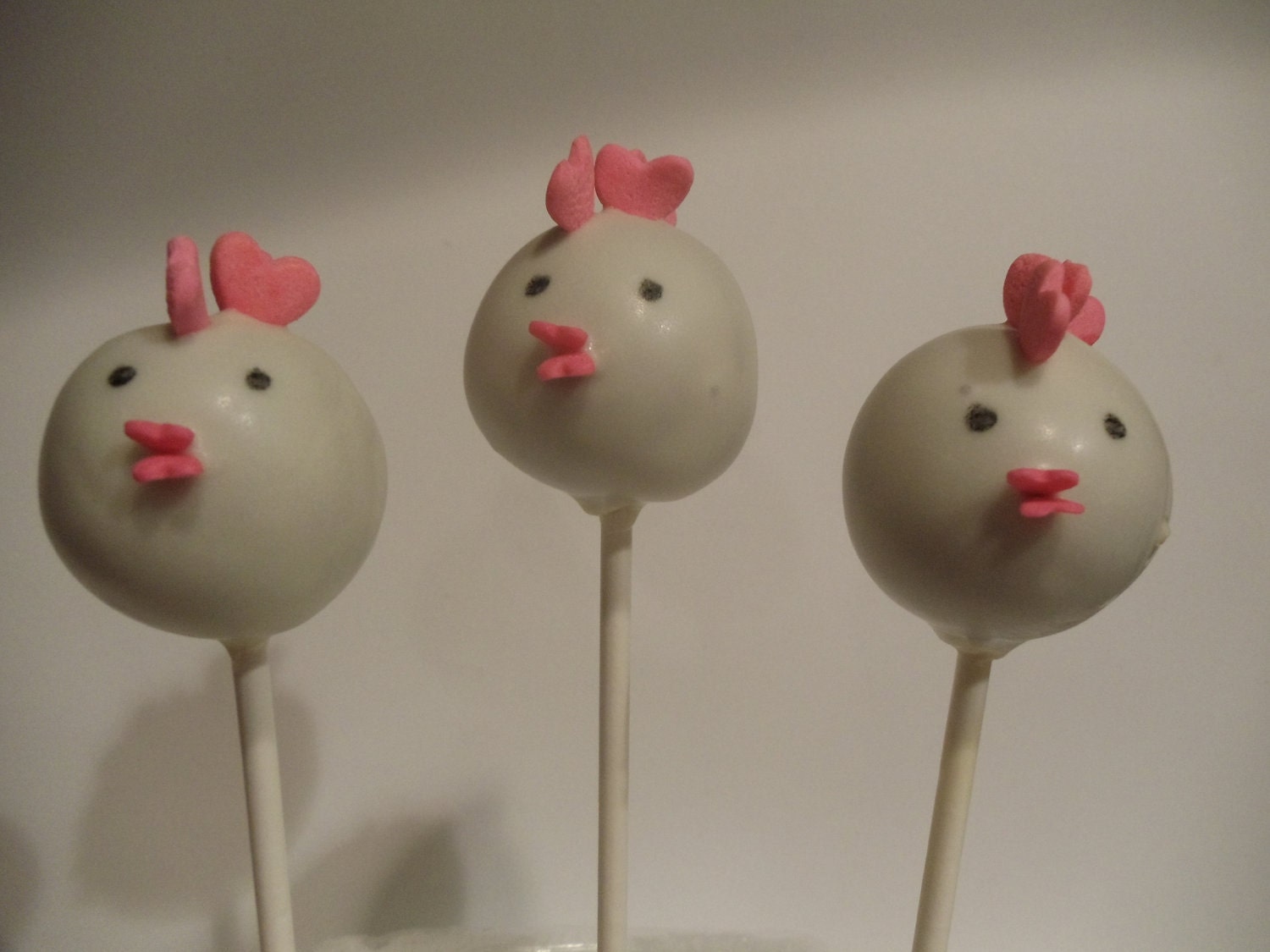 Pink Chicken Cake Pops