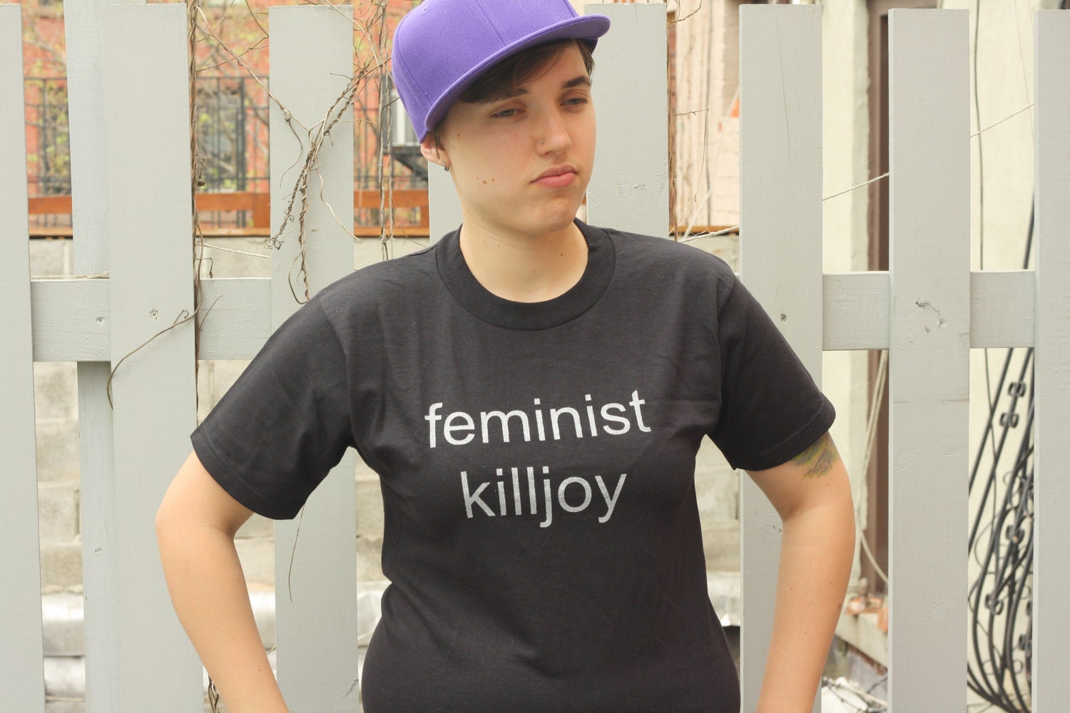 FEMINIST KILLJOY red unisex SMALL