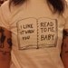 I Like it When You Read to Me - Organic Fitted Shirt