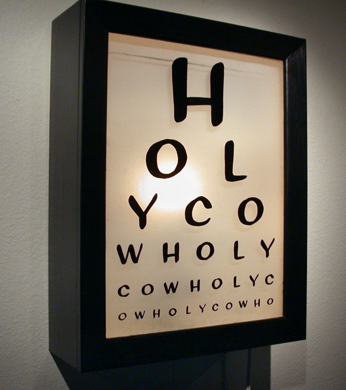 Wholy - Illuminated Eye Chart