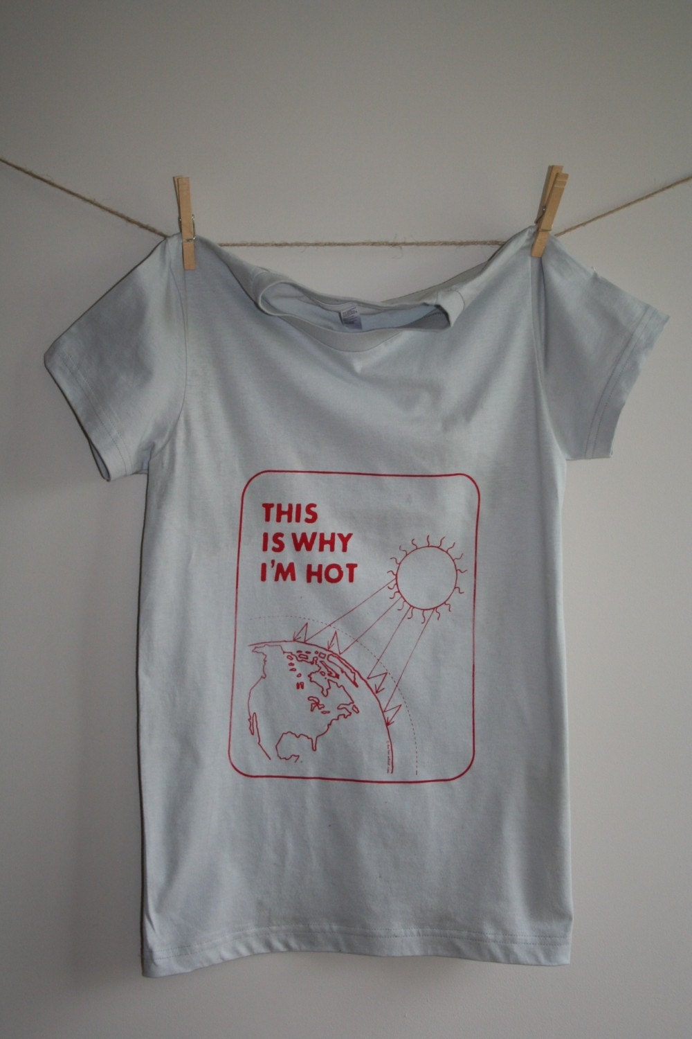 this is why i'm hot t-shirt