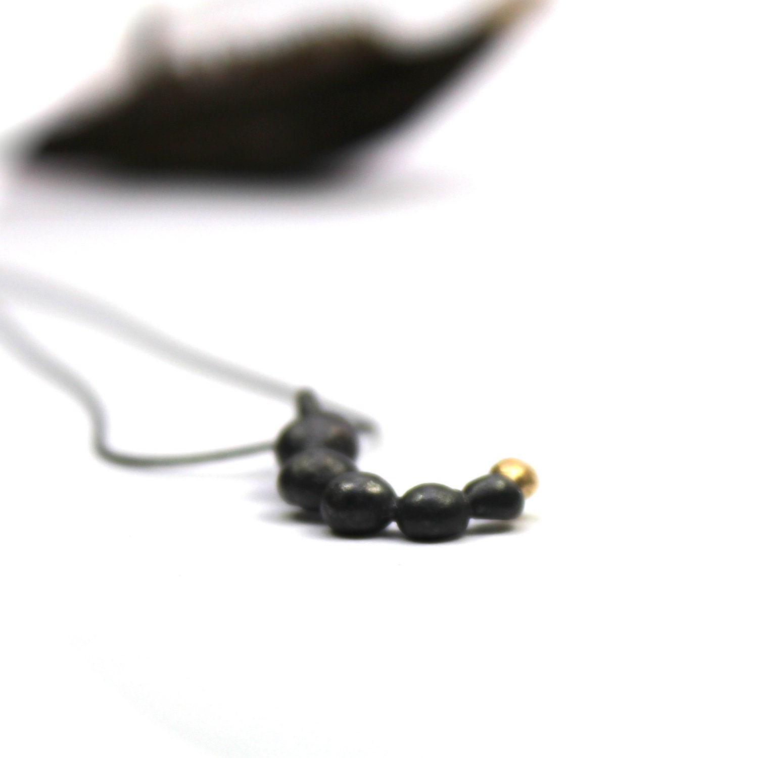 Silver Gold Scorpion Tail Necklace - Scorpio