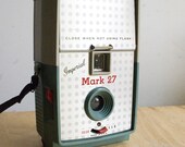 RESERVED for CY Vintage Working Imperial Mark 27 Camera with Polka Dots