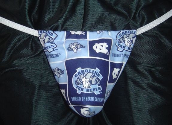 Mens University of North Carolina UNC G-String Thong Male Lingerie Underwear
