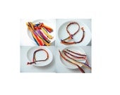 Tiny Rainbow Tassels Party Favors and Decorations