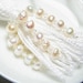 Beaded Wedding Tassel with White Pearls