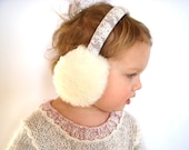 Children Ear muffs - Kids ear warmers - cute ear warmer for  toddler girl