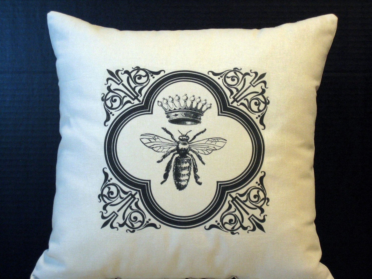 Pillow Queen Bee with Crown