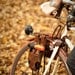Leather Bike U-Lock Holster - Rack-Mounted - - for 5.5" x 7.25" U-Lock
