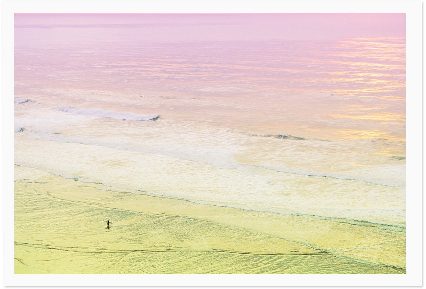 California Dreamin' - Surf's Up Large Archival Print 40x30
