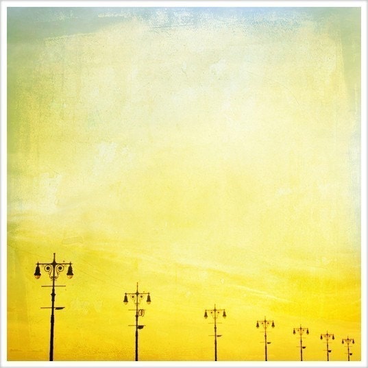 Coney Island Photography, Wall Decor, Boardwalk, 10x10