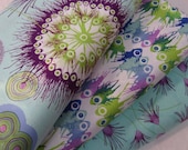 Cotton Fabric Bundle  from the Cosmos Line by Dan Bennett for Free Spirit   - Total 1 YD - FabricFascination