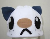 Oshawott Pokemon Fleece Hat Anime Manga Cosplay Rave Skiing Snowboarding Video Game
