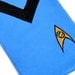 Blue Star Trek Science Officer Fleece Scarf