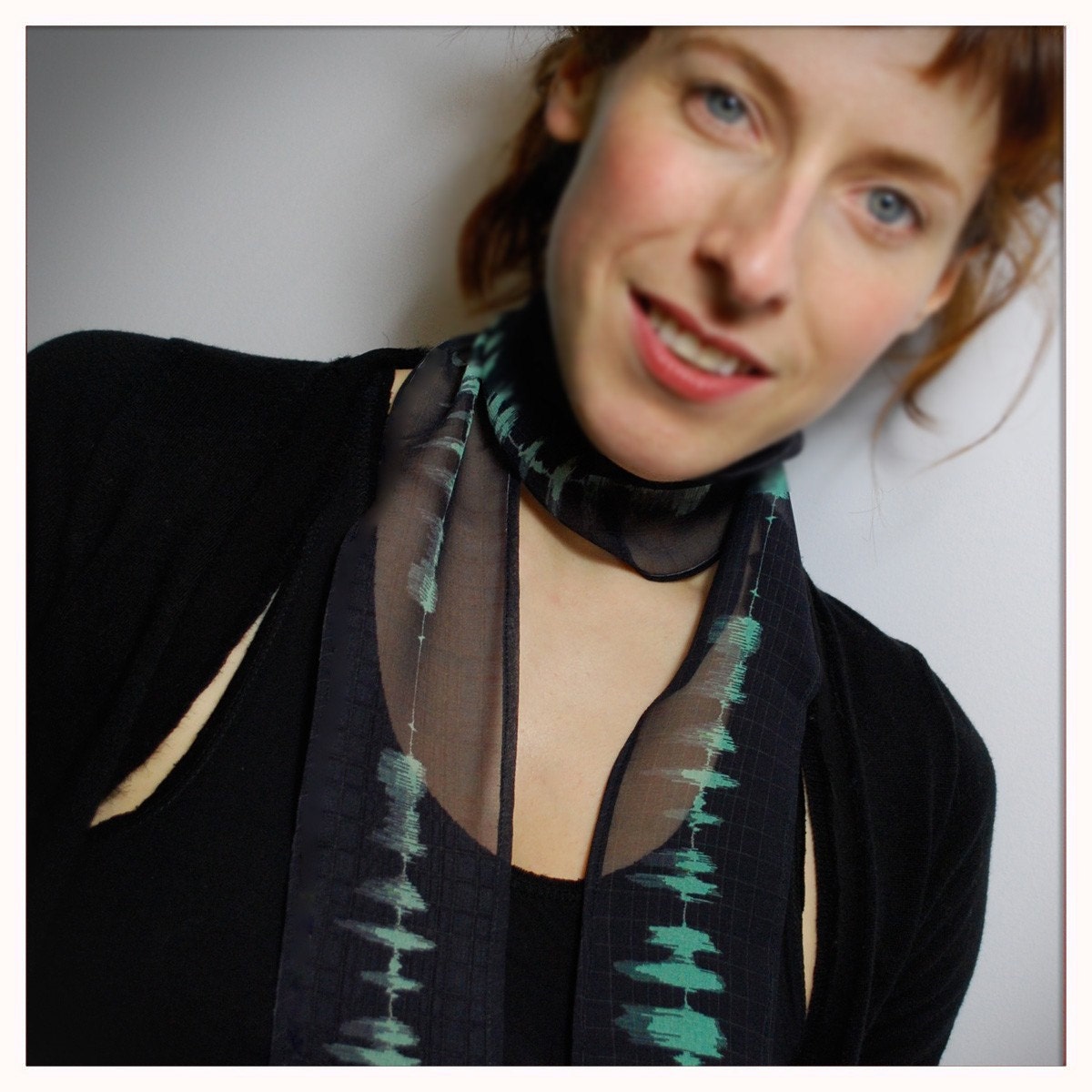 AUDIO WAVES chiffon
