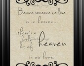 Heaven in Our Home - digital, printable art