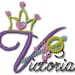 Princess Font Alphabet embroidery designs with script letters
