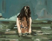 Reflection .   art print of original acrylic painting