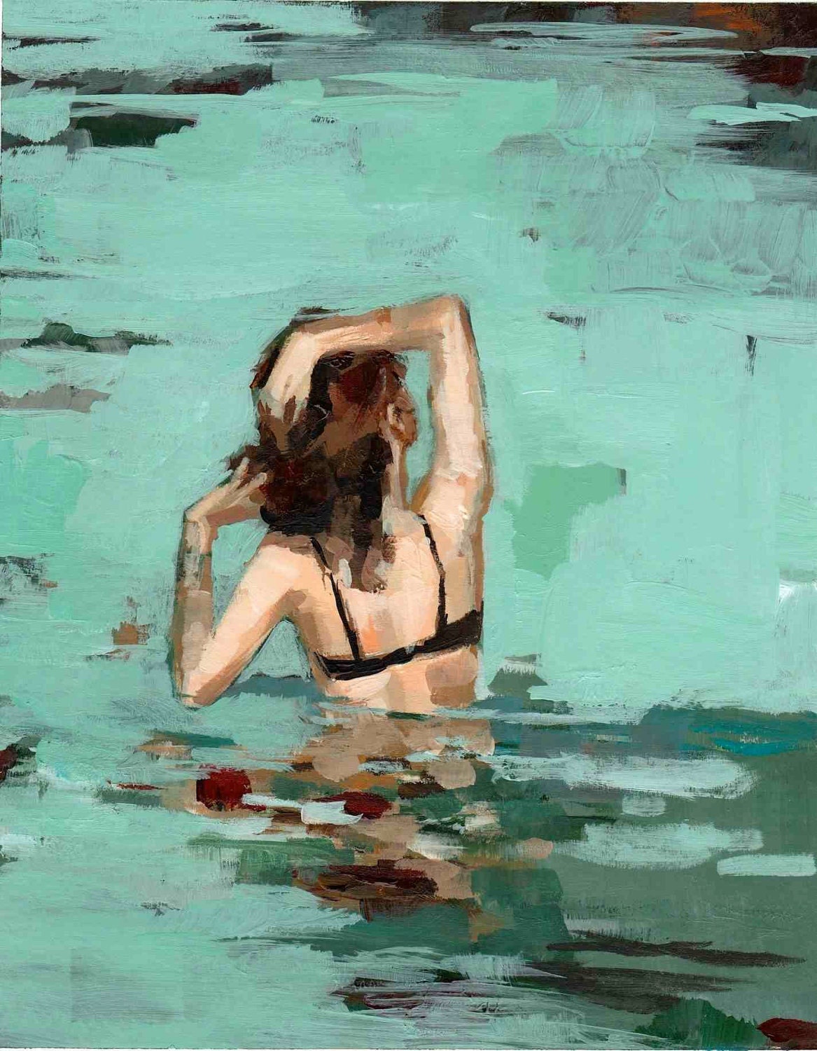 Favorite Place  . giclee art print of acrylic painting