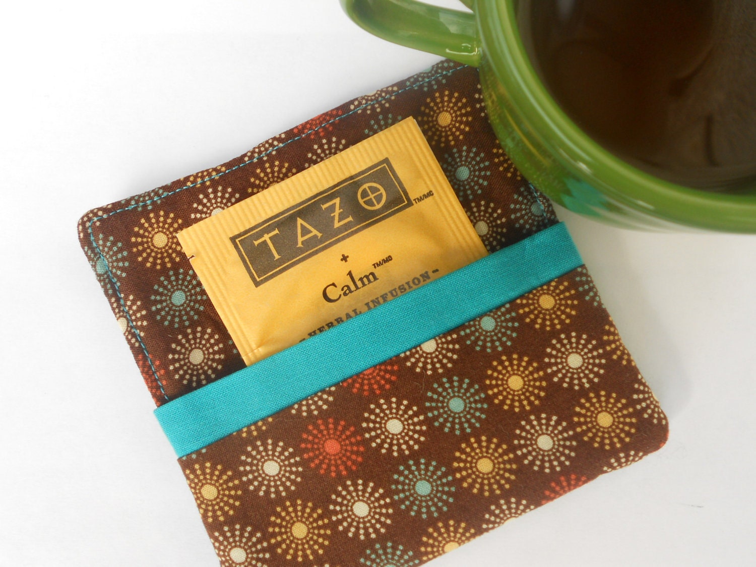 Tea Time Coaster Set Chocolate Sunbeams