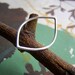 SALE 25% OFF - Petiole Ring - Sterling Silver