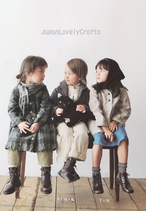 Lovely & Girly Girls Clothes by Akiko Mano - Japanese Sewing Pattern Book for Girl - B515
