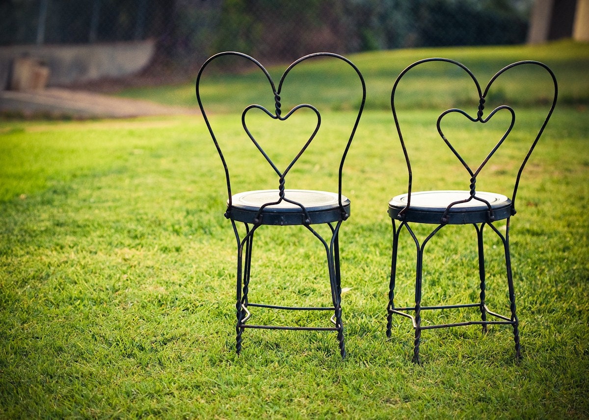 Chairs in Love - 5x7 Fine Art Photo Print