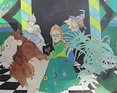 The Wizard of Oz VINTAGE Story Book Retold by Freya Littledale