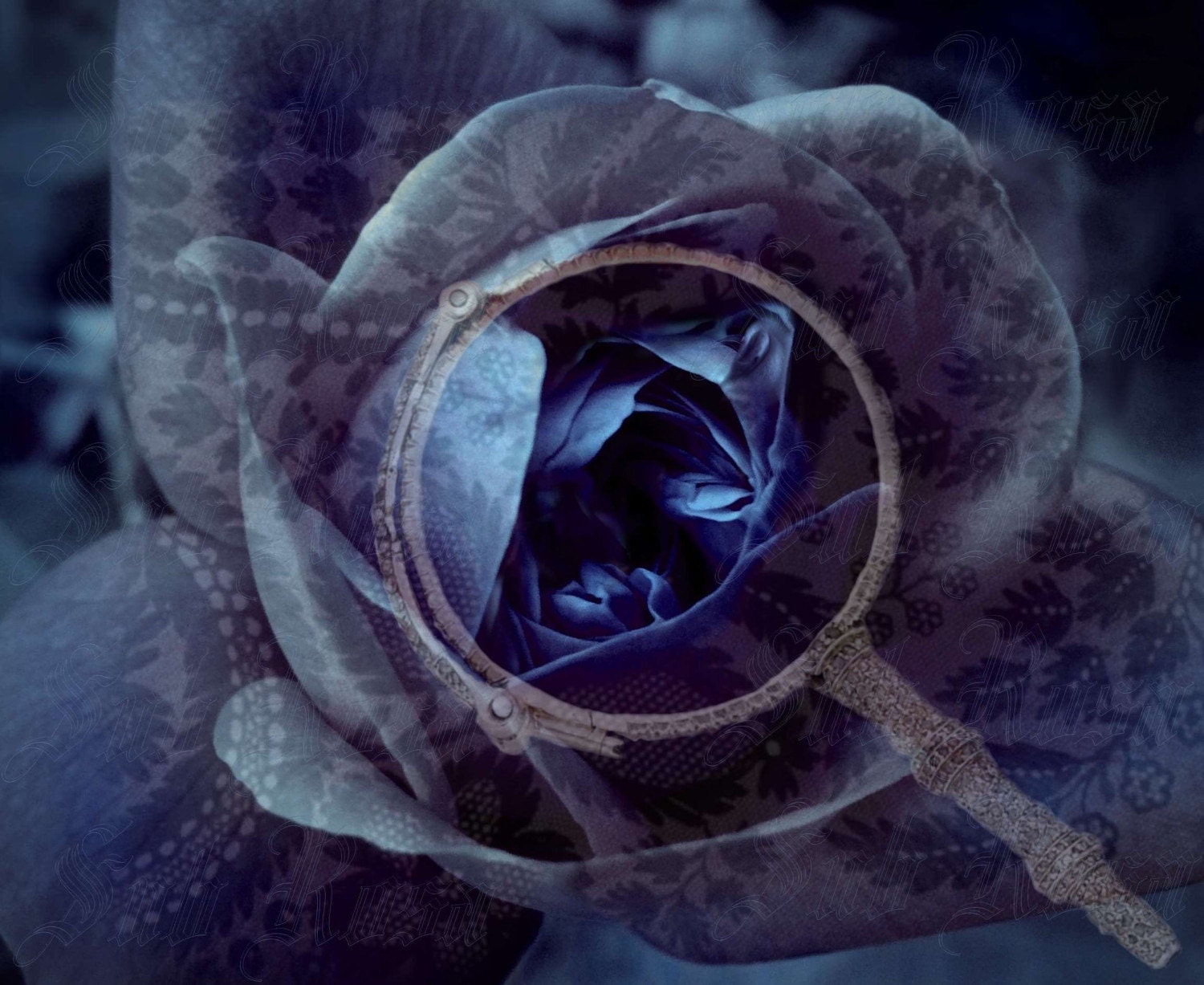 ART CARD - Sub Rosa I - 148mm x 105mm (5.83 x 4.13 in) High Quality Gloss