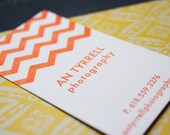 CUSTOM 1-COLOR Calling or Business Card QTY/100