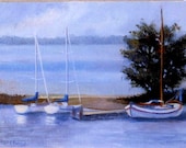 Sailboats in the Harbor