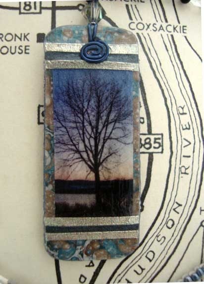 Hudson Valley tree necklace