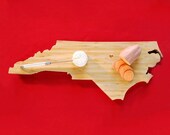 AHeirloom's North Carolina State Shaped Cutting Board