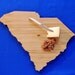 AHeirloom's South Carolina State Shaped Cutting Board