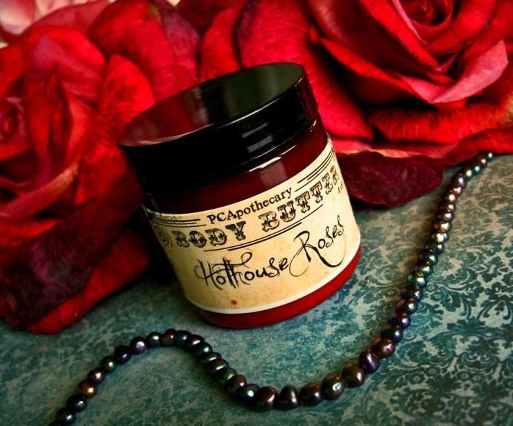 Hothouse Roses (body butter--roses,clove, vanilla, cinnamon)