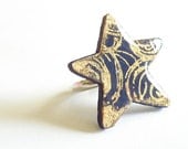 Wooden Star Ring - ARABIAN NIGHTS - Biberta