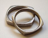 Shouldered ring in Stainless Steel (light) ring free shipping
