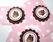 Cowgirl/Horse/Western Napkin Rings - Set of 12